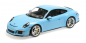 Preview: Minichamps 12506625 Porsche 911 R 991 gulf blau 2016 1:12 Modellauto
