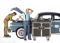 Preview: Motorhead 171 Ford Service Center 1945 Mechaniker Figuren 1:18