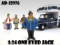 Preview: American Diorama 23976 Trailer Park S1 OneEyed Jack - 1:24 limitiert 1/1000