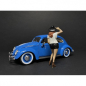 Preview: American Diorama 38221 Partygoers Frau mit Hut 1:18 Figur 1/1000