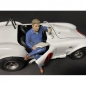 Preview: American Diorama 38232 Sitting Mechanic Sitzender Mechaniker 1:18 Figur 1/1000