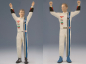 Preview: Figurenmanufaktur 430039 Rennfahrer Sébastien Ogier + Julien Ingrassia Figuren-Set 1:43 VW Polo