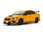Preview: Sunstar 5551 Subaru WRX Sti 2015 gelb S207 NBR Challenge Package 1:18 Modellauto