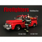 Preview: American Diorama 77461 Feuerwehr Mann mit Axt 1/1000 1:18