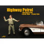 Preview: American Diorama 77465 Highwy Patrol US Polizei - Polizist regelt den Verkehr 1/1000 1:18