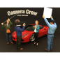 Preview: American Diorama 77478 Figur mit Reflektor Camera Crew II 1:24