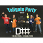 Preview: American Diorama -77596 Tailgate Party Figure Set II 1/1000 1:24
