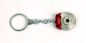 Preview: AUTOart Schlüsselanhänger Bremsscheibe rot mit Omegaring 40081