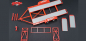 Preview: GMP 18868 Tandem Car Trailer "texaco" rot Anhänger 1:18 Motorsportanhänger