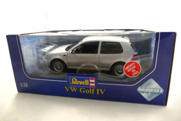 Revell VW Golf IV GTI 1997 silber 1:18 limitiert 1/700 Modellauto
