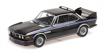Minichamps 155028134 BMW 3.0 CSL E9 1971 schwarz 1:18 Modellauto