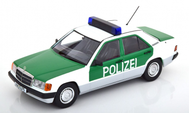 Triple9 1800314 Mercedes 190 W201 1993 Polizei 1:18 Modellauto