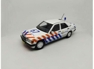 Triple9 1800315 Mercedes 190 W201 1993 Dutch Police 1:18 Modellauto