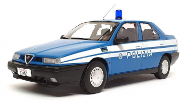 Triple9 1800386 Alfa Romeo 155 1996 Polizia 1:18 limitiert 1/1002 Modellauto