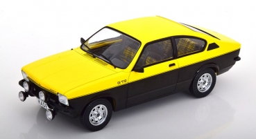 MCG Opel Kadett C Coupe GT/E gelb-schwarz 1:18 Modellauto 18190
