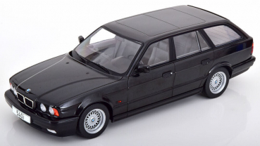 MCG BMW Touring 5er E34 1991 black metallic 1:18 Modellauto 18329