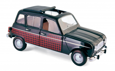 Norev 185242 Renault 4 Parisienne 1964 schwarz-rot 1:18