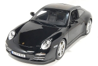Norev Porsche 911 (997) Targa 4S schwarz  2009 Facelift Industriemodell 1:18