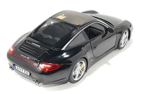 Norev Porsche 911 (997) Targa 4S schwarz  2009 Facelift Industriemodell 1:18