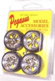 Pegasus Felgen 2367 Albas Spinners chrom 27mm