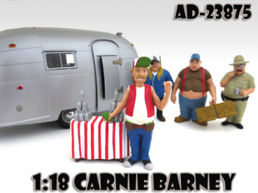 American Diorama 23875 Figur Trailer Park Carnie Barney 1:18 limitiert 1/1000