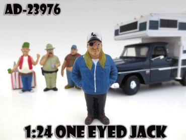 American Diorama 23976 Trailer Park S1 OneEyed Jack - 1:24 limitiert 1/1000
