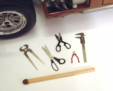 Tremonia Werkzeug Set III universal 1:18 Modellauto Tuning Zubehör Diorama