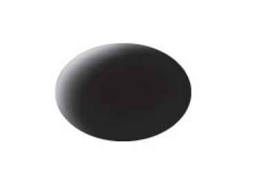 Revell schwarz, matt RAL 9011 Aqua Color 18 ml