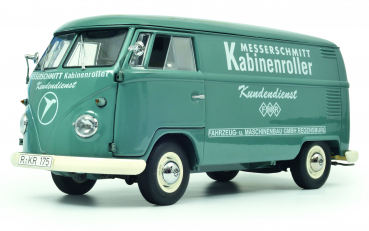 Schuco VW Bus T1b Kastenwagen Messerschmitt 1:18 limitiert 1/750