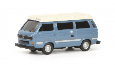 Schuco VW T3b Bus Joker blau 1:87 limitiert Modellauto