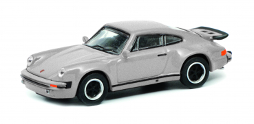 Schuco Porsche 911 930 silber 1:87 limitiert Modellauto