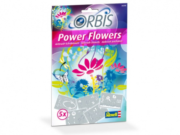 Revell Orbis Schablonen-Set Power Flowers 30200