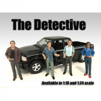 American Diorama 23932 Figur The Detektive - Detektive IV - 1:24 limitiert 1/1000