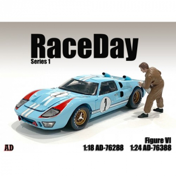 American Diorama 76288 Raceday 1 Mechaniker mit Benzinkanister 1:18 Figur 1/1000 limitiert