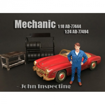American Diorama 77494 Mechaniker John 1/1000 1:24 Figur