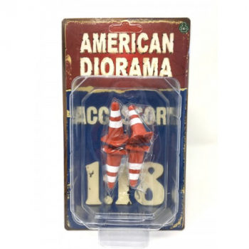 American Diorama 77520 Pylonen Set- 4 Stück - 1/1000 1:18
