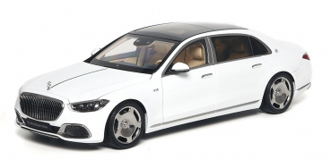 Almost Real 820116 Mercedes Maybach S-Klasse V12 2021 weiss 1:18 limitiert 1/1008 Modellauto