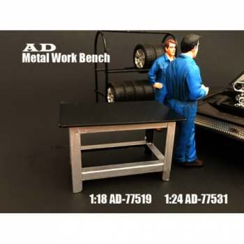 American Diorama 77519 Werkbank 1:18 limited 1/1000 1:18 Modellbau Tisch