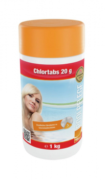 Chlortabs 20g , 1 kg Pool Schwimmbad Wasserpflege Chlor Steinbach
