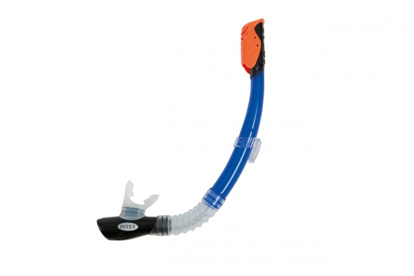 Schnorchelset blau Tauchmaske Taucherbrille + Schnorchel INTEX Hyper-Flo Explorer Pro