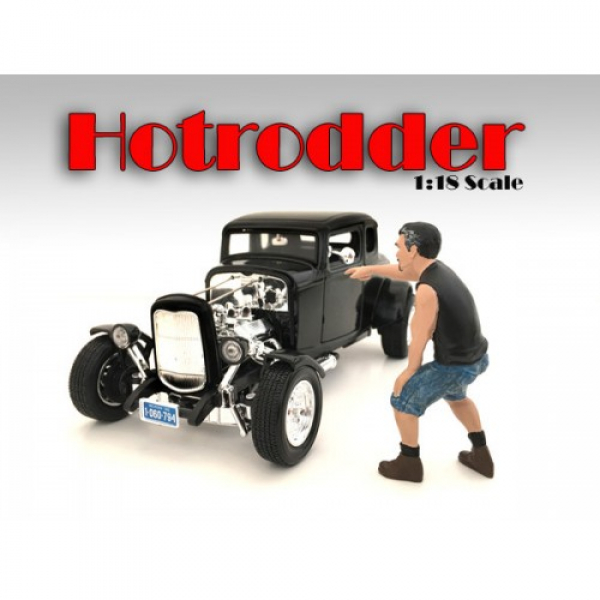 American Diorama 24007 Figur Hotrodders - Derek 1:18 limitiert 1/1000