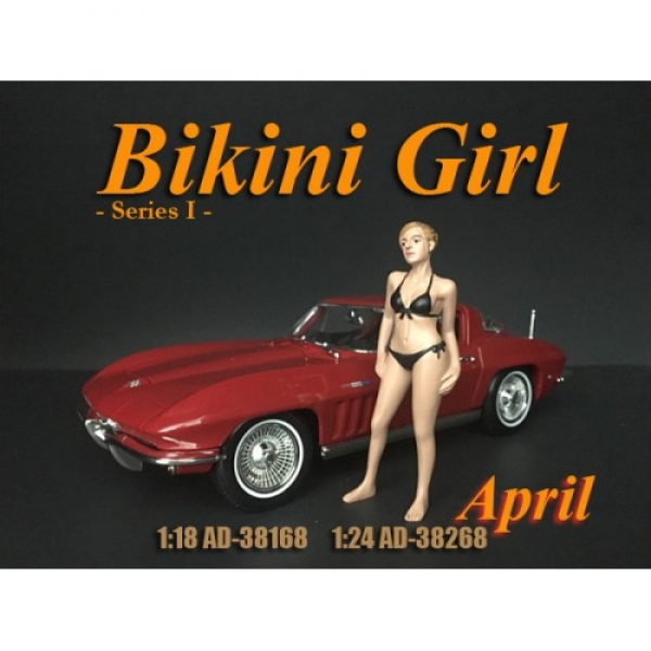 American Diorama 38168 Bikini Girl April 1:18 Figur 1/1000