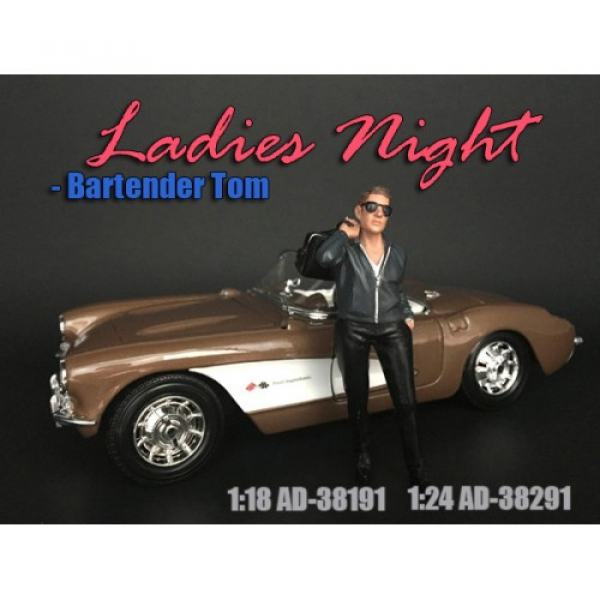 American Diorama 38191 Ladies Night Bartender Tom 1:18 Figur 1/1000