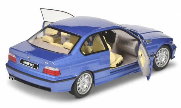 Solido BMW E36 M3 Coupe 1:18 blau 421185360 Modellauto S1803901
