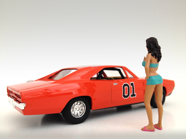 American Diorama 23942 Figur Car Wash Girl - Dorothy - 1:24 limitiert 1/1000