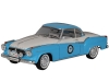 Revell 08466 Borgward Isabella  elfenbeinweiss - hellblau 1:18
