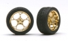 Pegasus Felgen 1216 Swirl Star gold 25mm