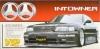 Aoshima Felgen No 14 Intowner silber 18 Zoll 24mm inkl. Decals