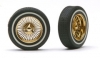 Pegasus Felgen 1403 Ds gold mit Wei�wandreifen 30mm