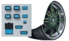 Aoshima VipCar Parts NO 5 mit Felgen Mega Rim 22 Zoll 31mm + TFT Monitore
